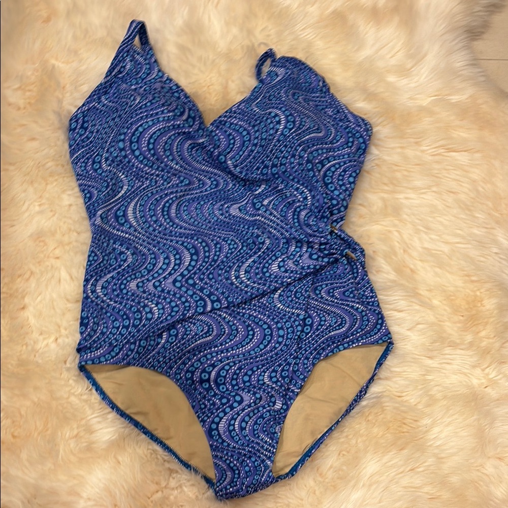 Shape FX Blue Oceanic One Piece Swimsuit